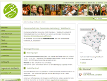 Tablet Screenshot of gdg-hsw.de